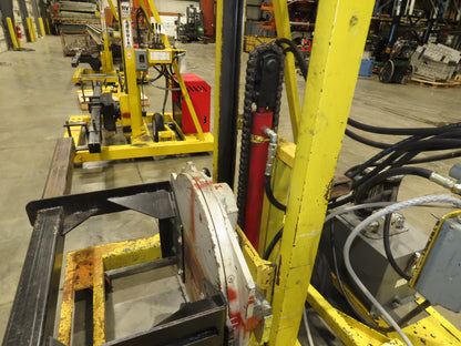 PWI Mobile Frame Chassis Rotator RV Trailer Hydraulic 230/480V 3Ph 360° Cascade