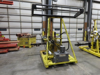 PWI Mobile Frame Chassis Rotator RV Trailer Hydraulic 230/480V 3Ph 360° Cascade