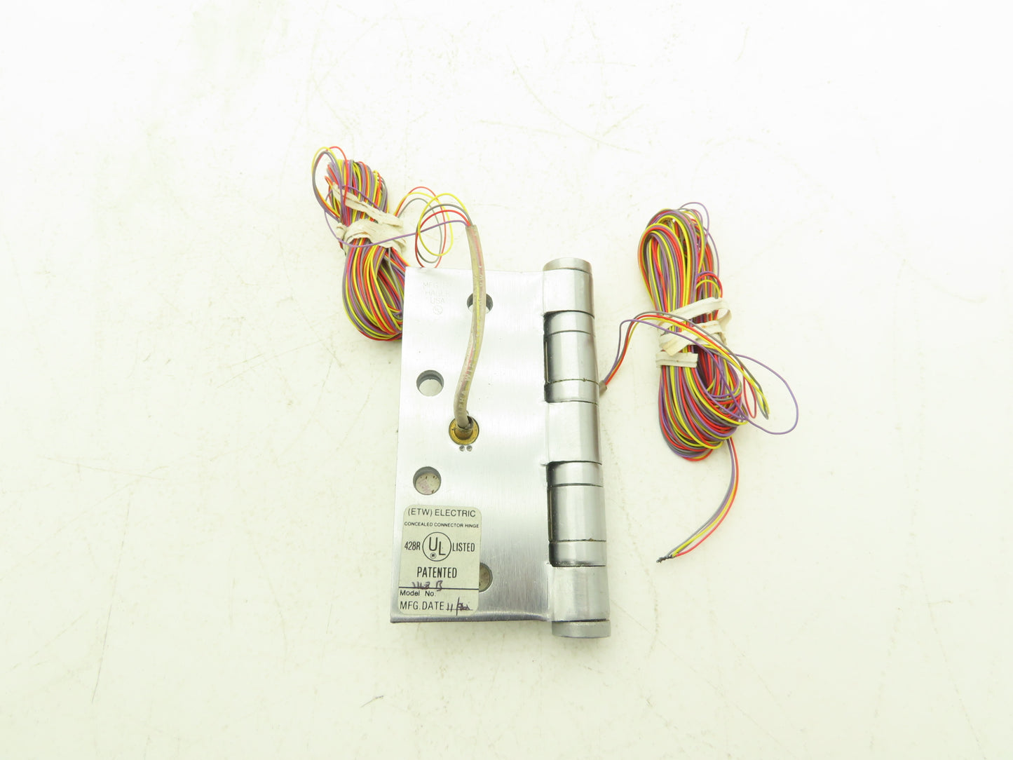 Hager US26D Concealed Electric Hinge Max 48VDC/AC 1.A 4.5" x 4.5" Steel