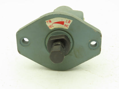 Nachi RCD-T02-1-11 Hydraulic Remote Control Pressure Relief Valve 8-70 Kg/cm²