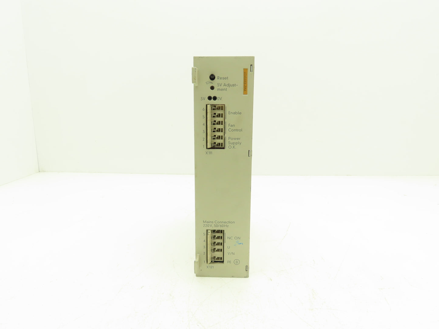 Siemens 6EW1861-3AA Power Supply 220VAC Input 5VDC Output Type DIN 41752