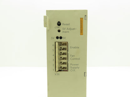 Siemens 6EW1861-3AA Power Supply 220VAC Input 5VDC Output Type DIN 41752