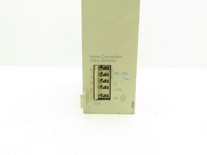 Siemens 6EW1861-3AA Power Supply 220VAC Input 5VDC Output Type DIN 41752