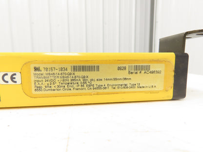 STI 70157-1034 Light Curtain 870mm Transmitter MiniSafe 4600 24vdc