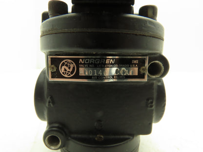 Norgren A1014C-A1 Poppet Solenoid Valve W 120VAC Control 1/2" NPT 150 PSIG NC