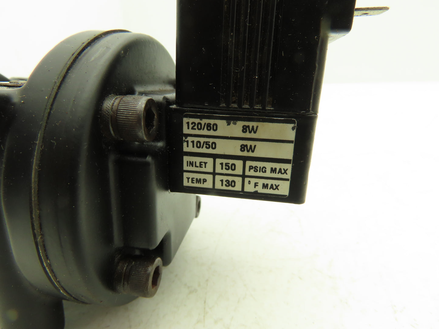 Norgren A1014C-A1 Poppet Solenoid Valve W 120VAC Control 1/2" NPT 150 PSIG NC