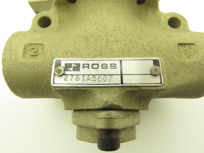 Ross 271A86 EEZ-ON Pressure Regulating Valve 2 Way Pressure Adjustable 3/4" NPT
