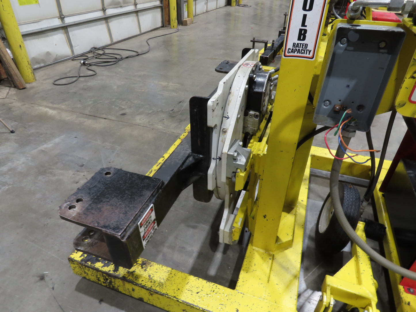 PWI Mobile Frame Chassis Rotator RV Trailer Hydraulic 230/480V 3Ph 360° Cascade