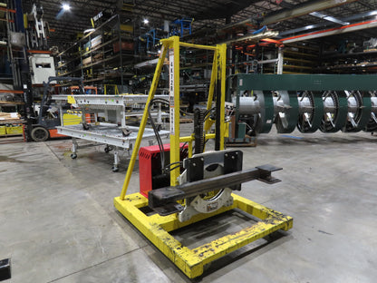 PWI Mobile Frame Chassis Rotator RV Trailer Hydraulic 230/480V 3Ph 360° Cascade