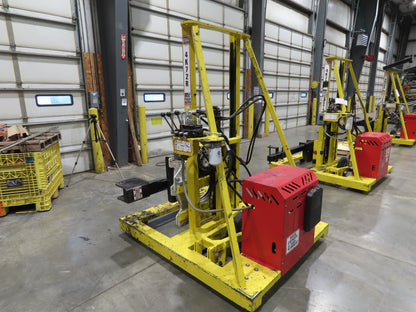 PWI Mobile Frame Chassis Rotator RV Trailer Hydraulic 230/480V 3Ph 360° Cascade