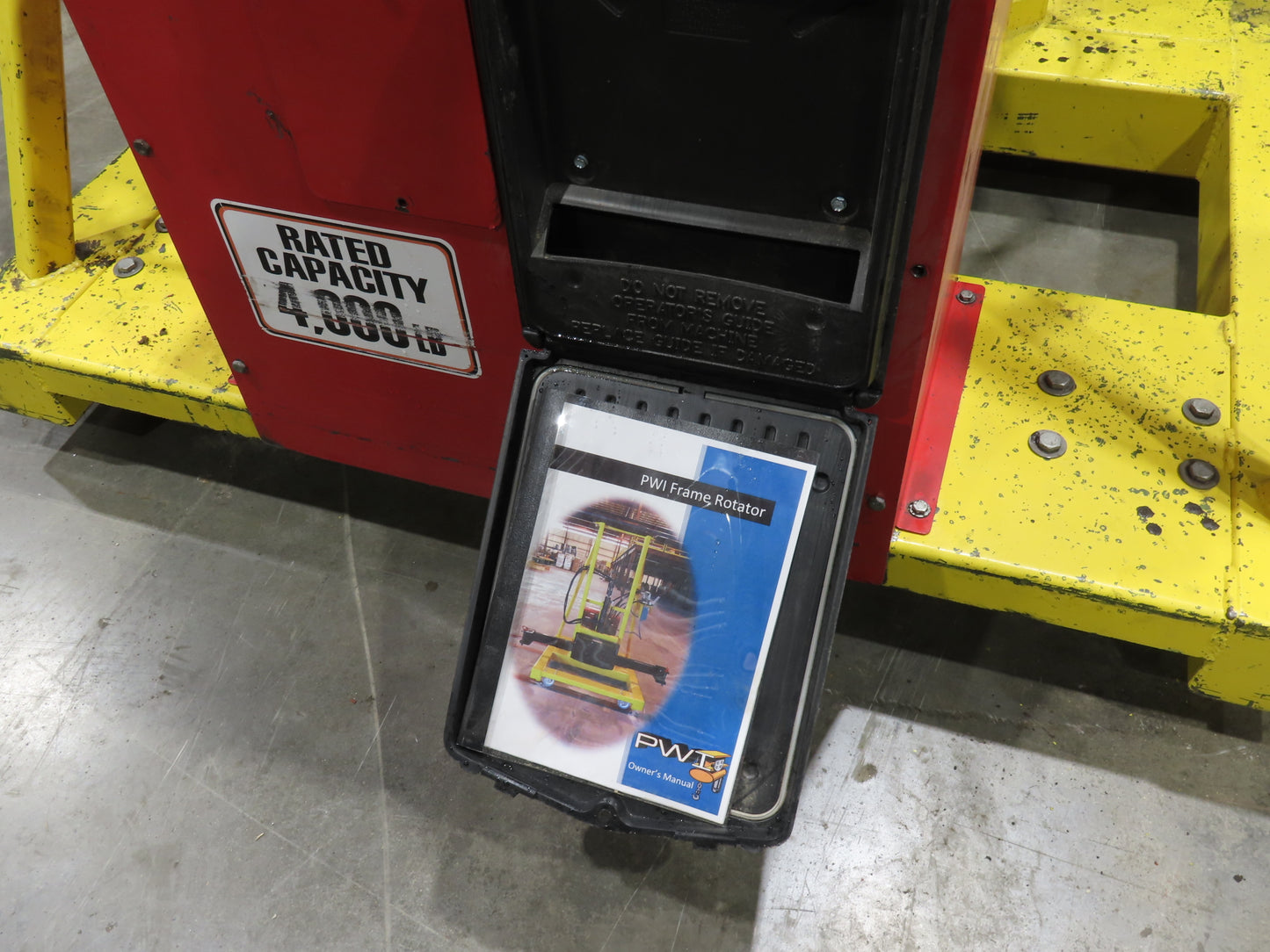 PWI Mobile Frame Chassis Rotator RV Trailer Hydraulic 230/480V 3Ph 360° Cascade