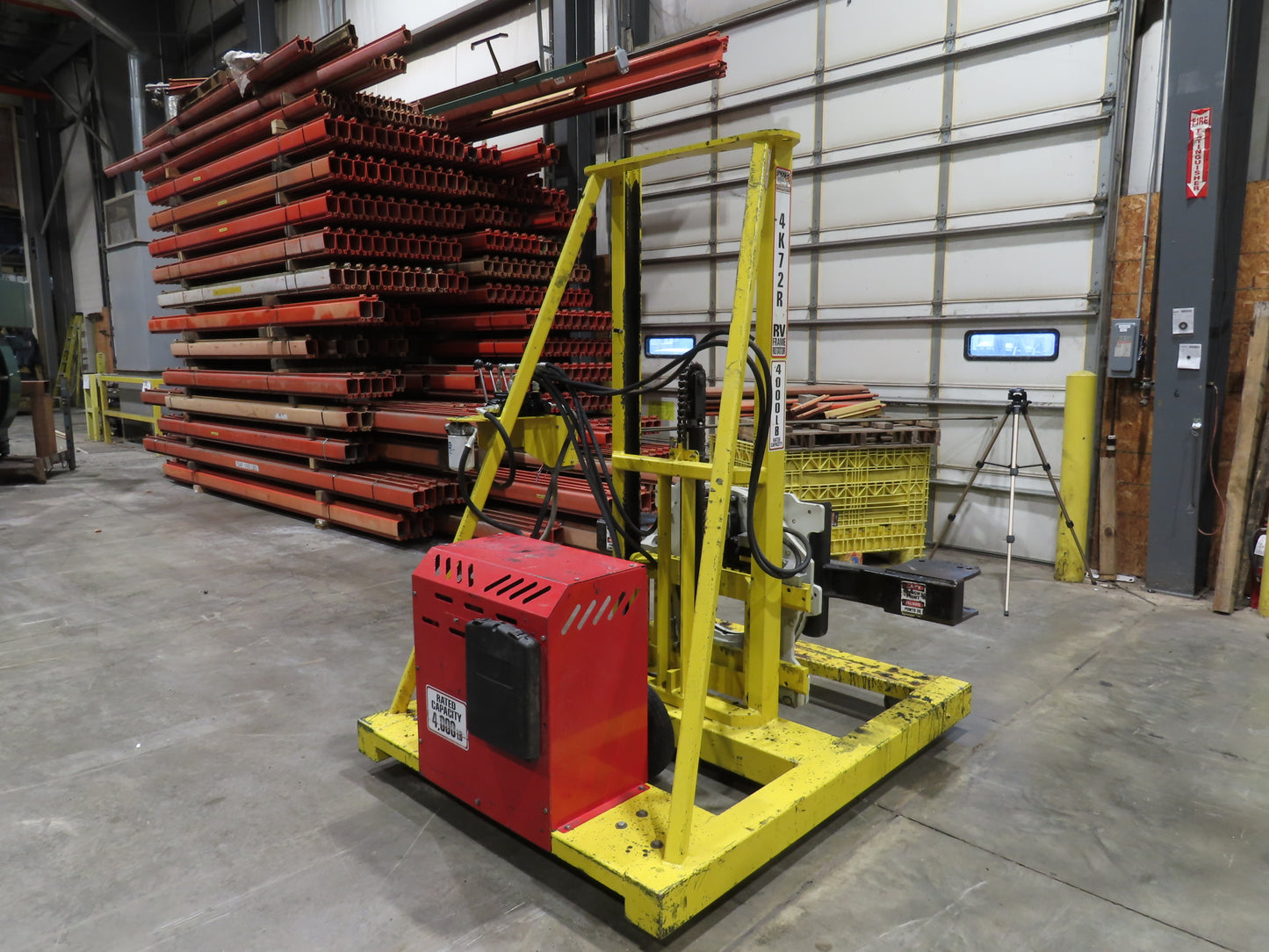 PWI Mobile Frame Chassis Rotator RV Trailer Hydraulic 230/480V 3Ph 360° Cascade