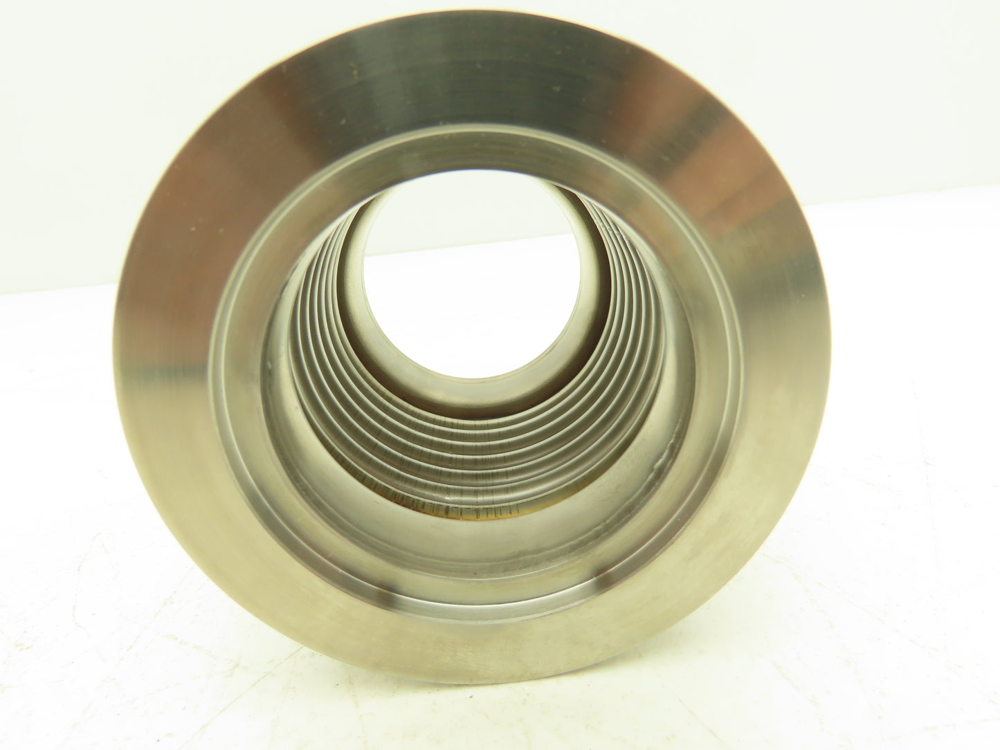 Compuvac Industries HMH-NW63-4 Stainless Flexible Vacuum Bellows Flange 3-3/4"OD