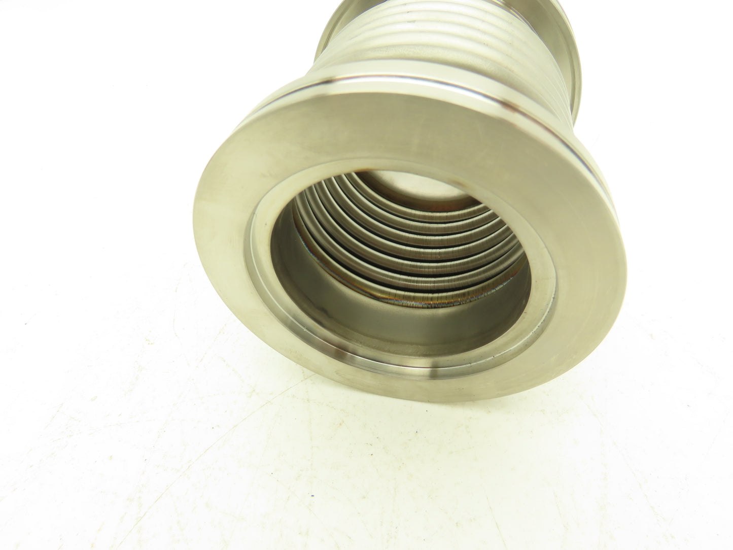Compuvac Industries HMH-NW63-4 Stainless Flexible Vacuum Bellows Flange 3-3/4"OD