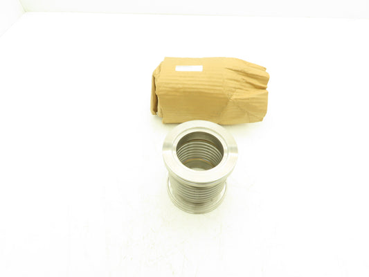 Compuvac Industries HMH-NW63-4 Stainless Flexible Vacuum Bellows Flange 3-3/4"OD