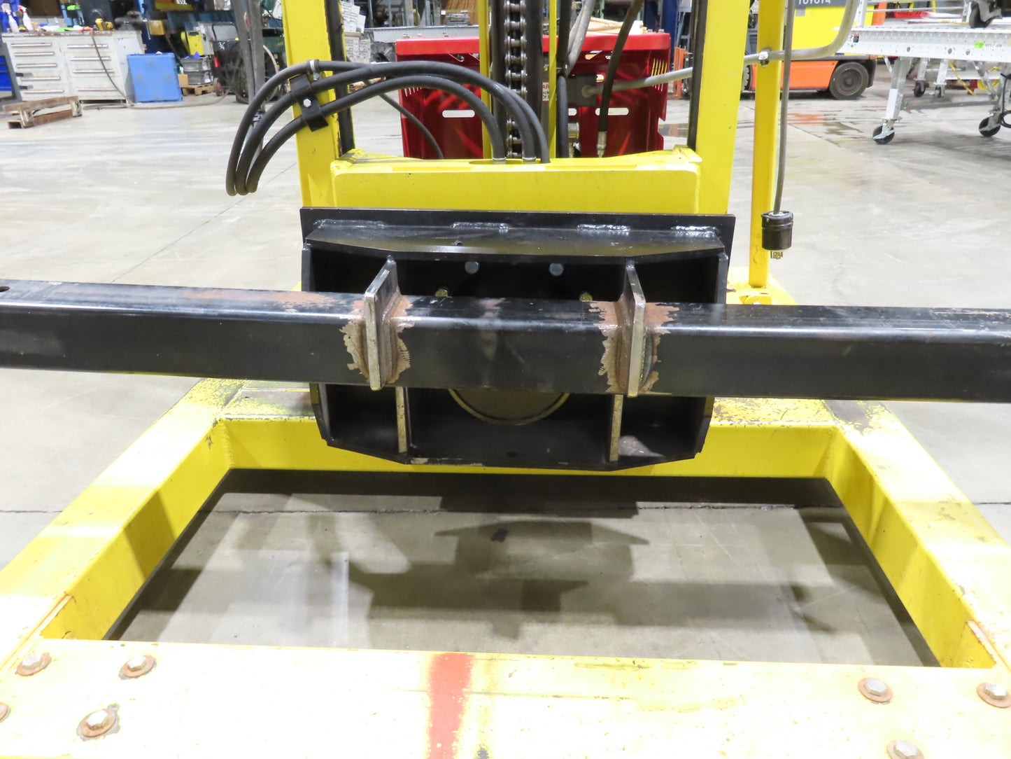 PWI 4K72R Mobile Frame Chassis Rotator RV Trailer Hydraulic 230/480V 3Ph 4000lbs