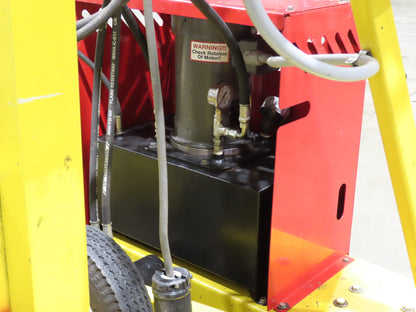 PWI 4K72R Mobile Frame Chassis Rotator RV Trailer Hydraulic 230/480V 3Ph 4000lbs