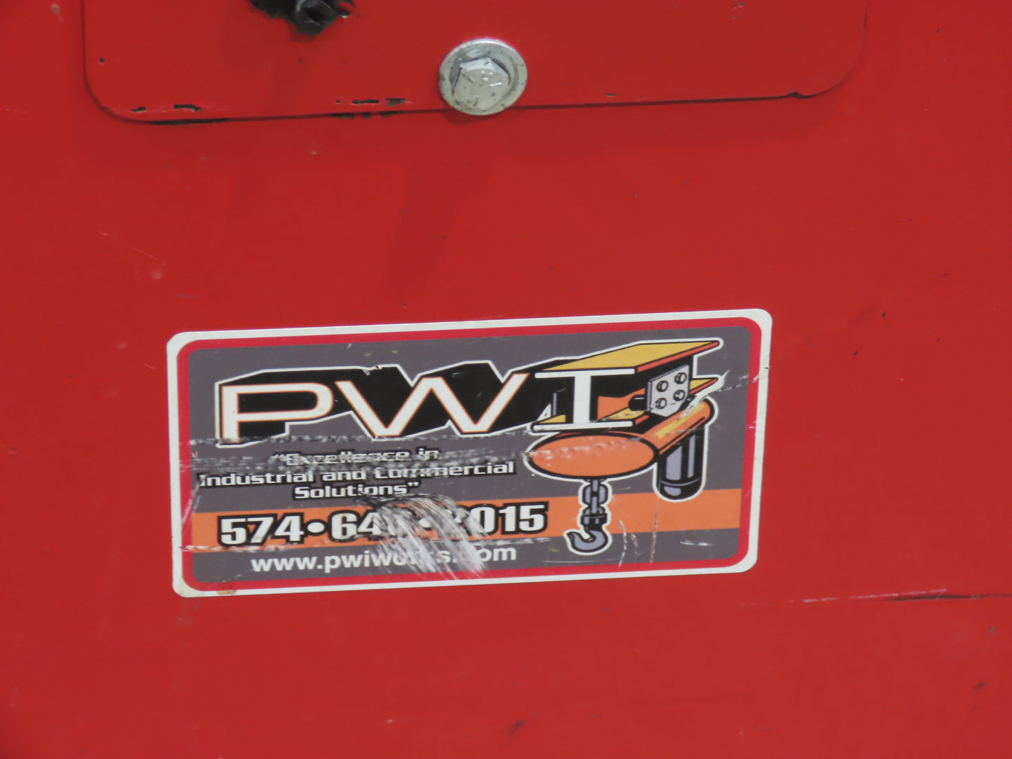 PWI 4K72R Mobile Frame Chassis Rotator RV Trailer Hydraulic 230/480V 3Ph 4000lbs