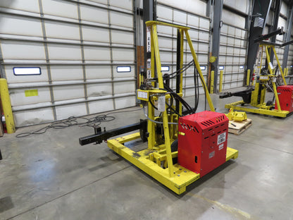 PWI 4K72R Mobile Frame Chassis Rotator RV Trailer Hydraulic 230/480V 3Ph 4000lbs