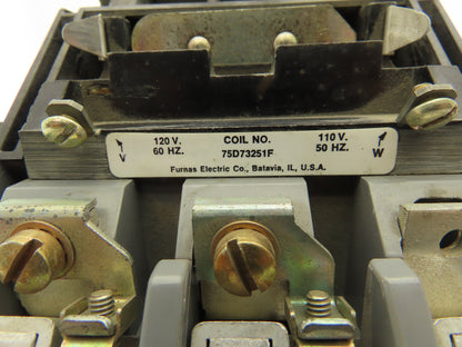 Furnas 40HP32AF Contactor Motor Starter 3Ph 600v 50Hp Ser A Coil 120v