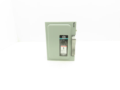 Siemens SN321 30A Fusible Heavy Duty Disconnect 240VAC 2 Pole Type 1 Series A
