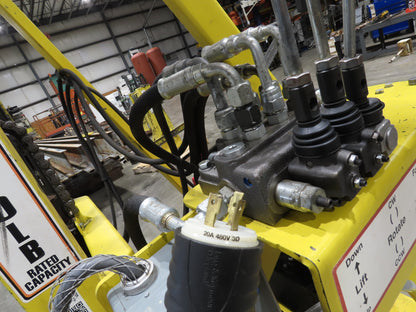 PWI 4K72R Mobile Frame Chassis Rotator RV Trailer Hydraulic 230/480V 3Ph 4000lbs