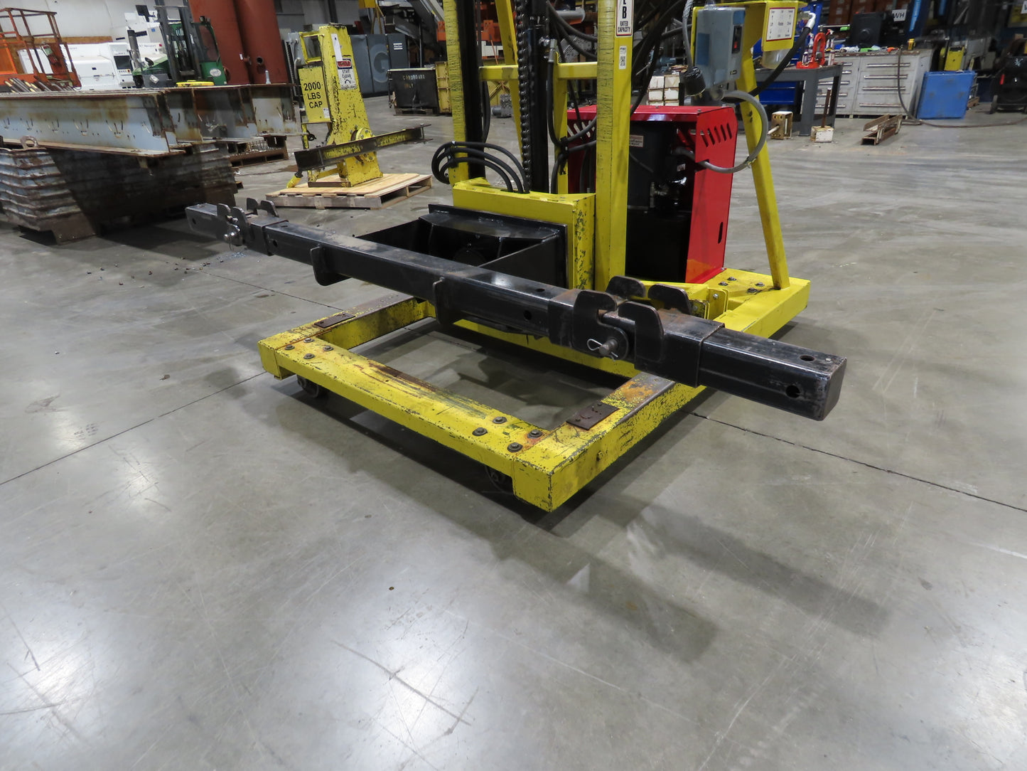 PWI 4K72R Mobile Frame Chassis Rotator RV Trailer Hydraulic 230/480V 3Ph 4000lbs