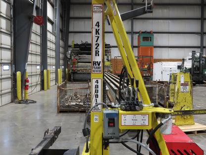 PWI 4K72R Mobile Frame Chassis Rotator RV Trailer Hydraulic 230/480V 3Ph 4000lbs