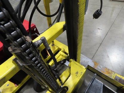 PWI 4K72R Mobile Frame Chassis Rotator RV Trailer Hydraulic 230/480V 3Ph 4000lbs