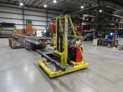 PWI 4K72R Mobile Frame Chassis Rotator RV Trailer Hydraulic 230/480V 3Ph 4000lbs