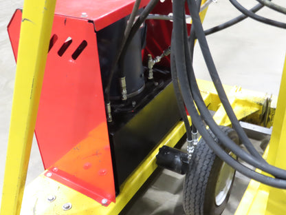 PWI 4K72R Mobile Frame Chassis Rotator RV Trailer Hydraulic 230/480V 3Ph 4000lbs