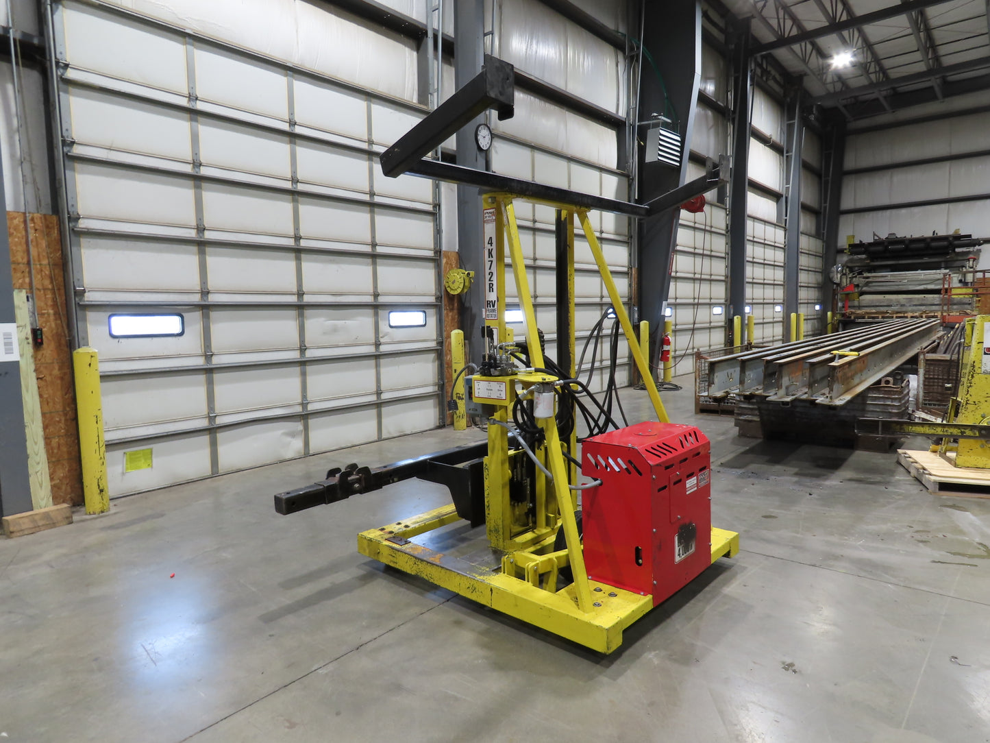 PWI 4K72R Mobile Frame Chassis Rotator RV Trailer Hydraulic 230/480V 3Ph 4000lbs