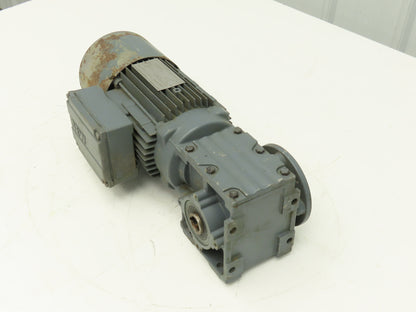 Sew Eurodrive WAF30DT80N8/BMG Brake Gearmotor 60:1 Ratio 14rpm .25kw 277/480V