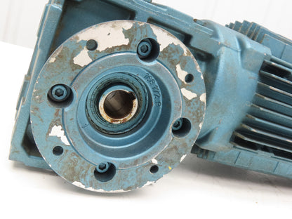 Sew Eurodrive WAF30DT80N8BMG1HR Brake Gearmotor 60:1 Ratio 14rpm .33kw 230/460V