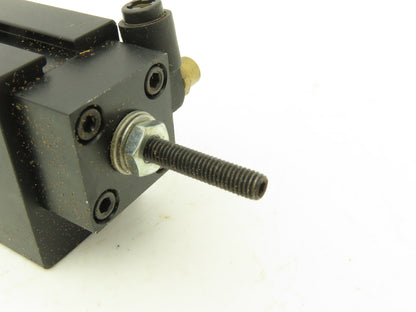 Parker XR077-090FT-RB23-A Pneumatic Rotary Actuator 3/8" Shaft 90Deg Rotation