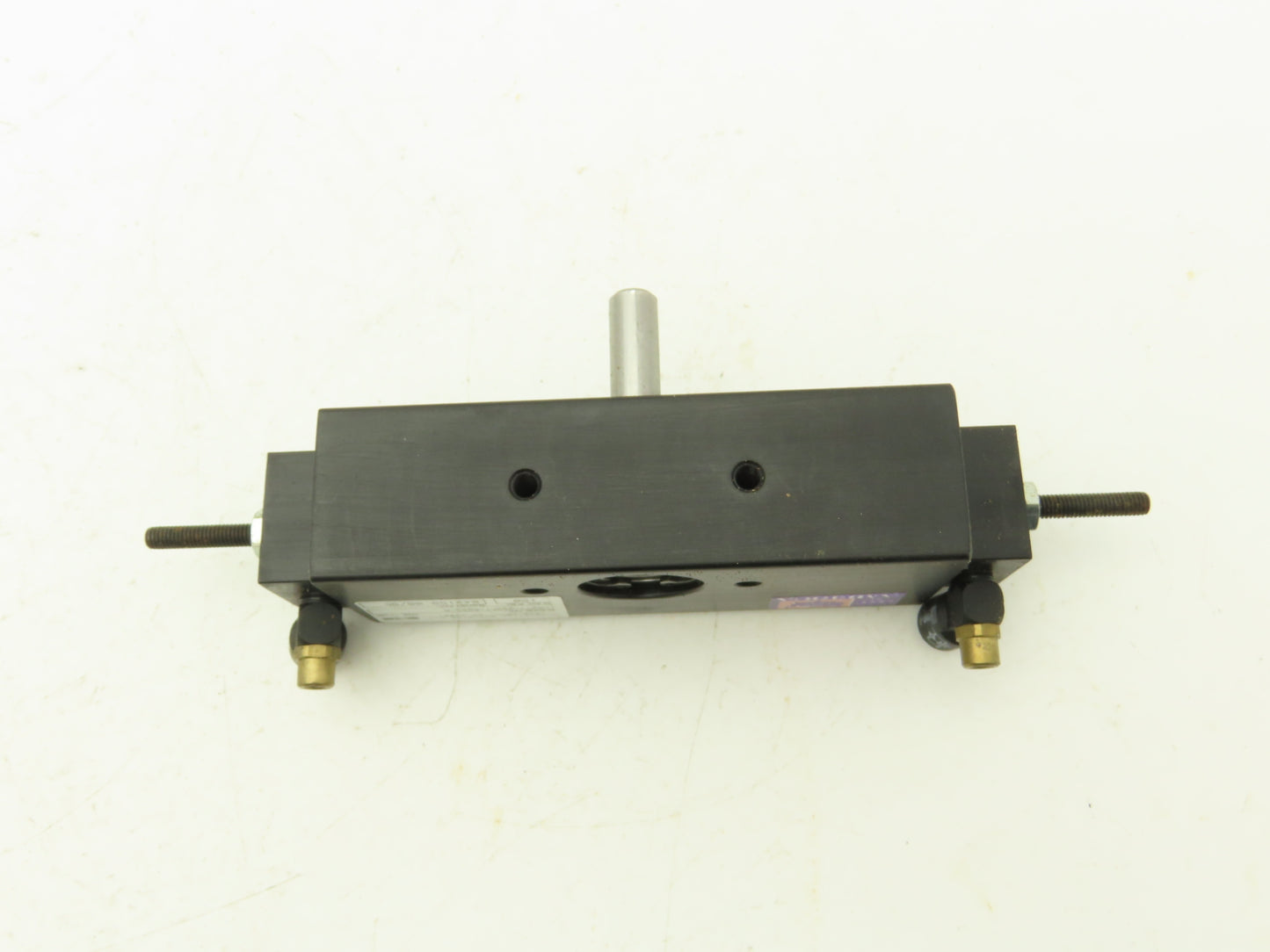 Parker XR077-090FT-RB23-A Pneumatic Rotary Actuator 3/8" Shaft 90Deg Rotation