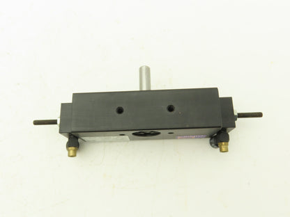 Parker XR077-090FT-RB23-A Pneumatic Rotary Actuator 3/8" Shaft 90Deg Rotation