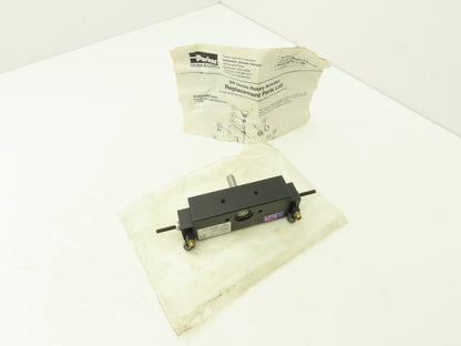 Parker XR077-090FT-RB23-A Pneumatic Rotary Actuator 3/8" Shaft 90Deg Rotation