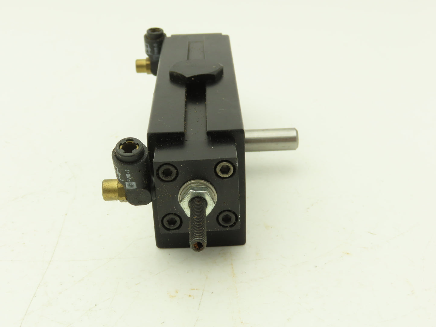 Parker XR077-090FT-RB23-A Pneumatic Rotary Actuator 3/8" Shaft 90Deg Rotation
