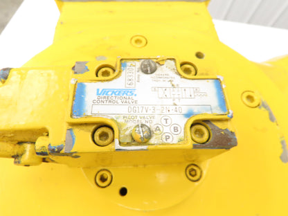 Pleiger MOS 2400-05-207 Hydraulic Radial Piston Screw Motor 3000 PSI