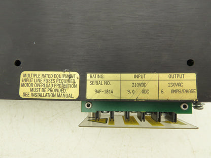 Kollmorgen BDS4A-206J-0001-206B2 Servo Drive Control 310VDC In 230VAC Out