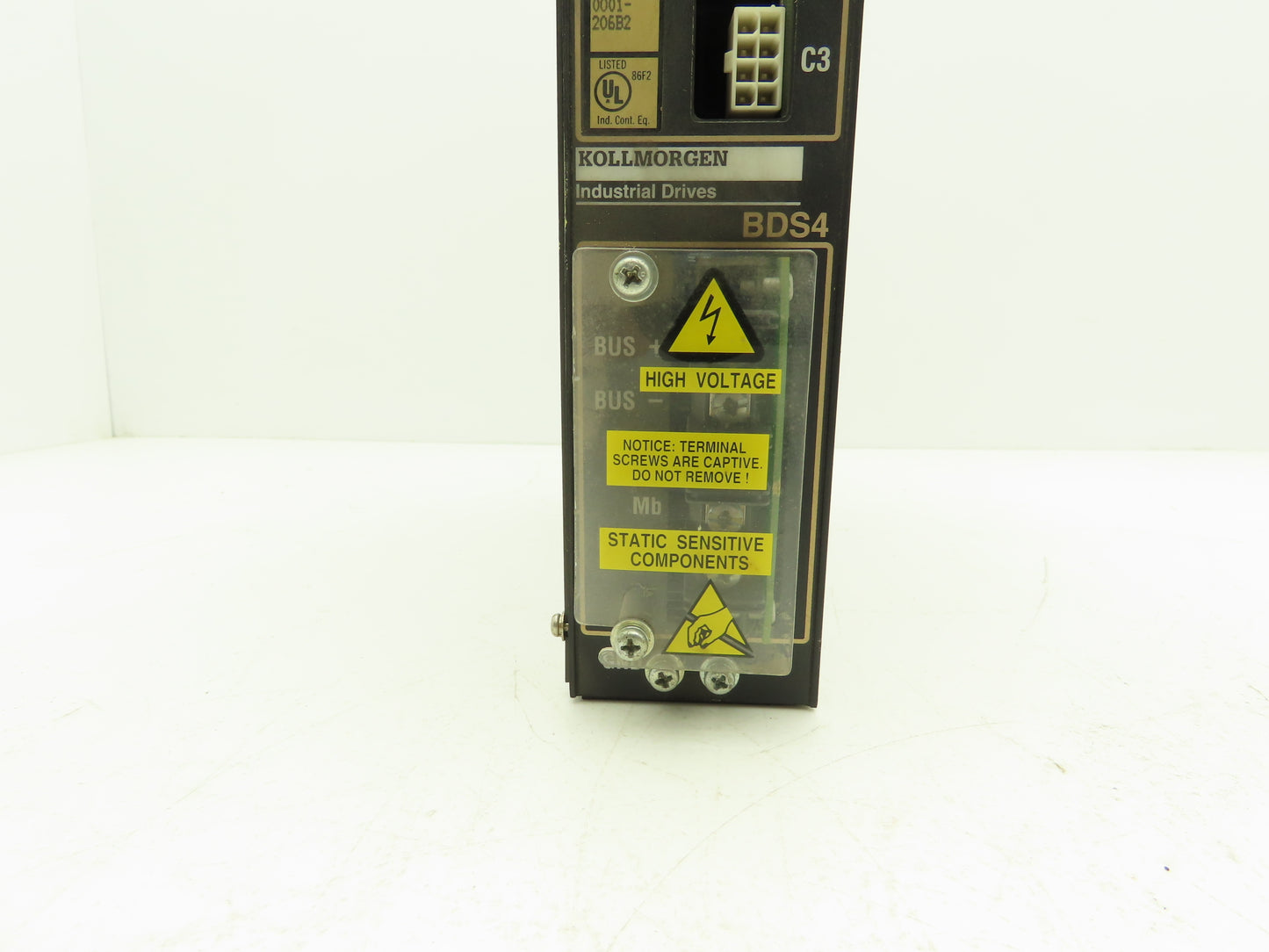 Kollmorgen BDS4A-206J-0001-206B2 Servo Drive Control 310VDC In 230VAC Out