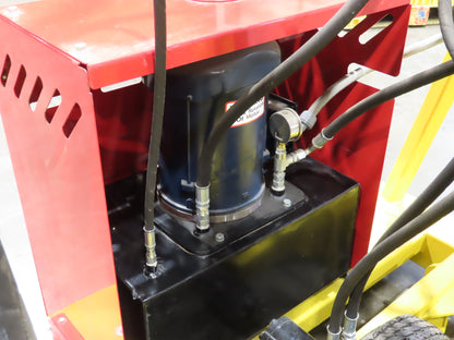 PWI 4K72R Mobile Frame Chassis Rotator RV Trailer Hydraulic 230/480V 3Ph 4000lbs