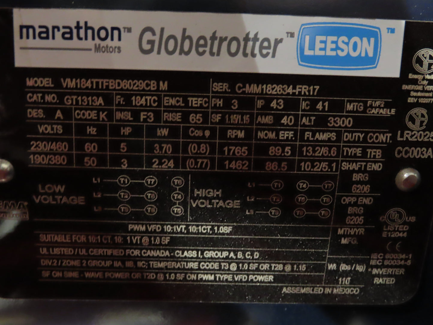 PWI 4K72R Mobile Frame Chassis Rotator RV Trailer Hydraulic 230/480V 3Ph 4000lbs