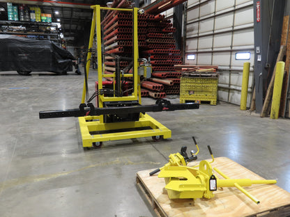 PWI 4K72R Mobile Frame Chassis Rotator RV Trailer Hydraulic 230/480V 3Ph 4000lbs