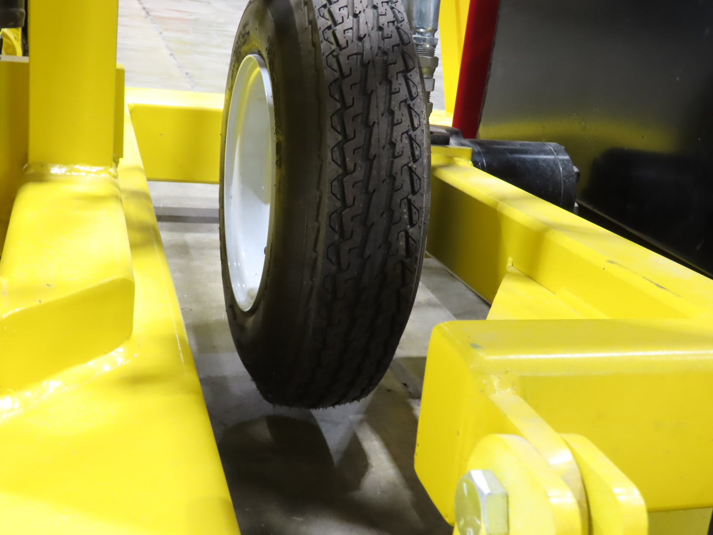 PWI 4K72R Mobile Frame Chassis Rotator RV Trailer Hydraulic 230/480V 3Ph 4000lbs