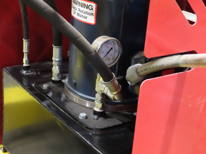 PWI 4K72R Mobile Frame Chassis Rotator RV Trailer Hydraulic 230/480V 3Ph 4000lbs