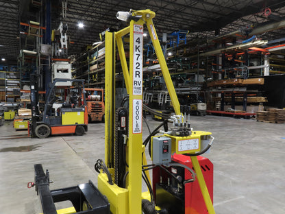 PWI 4K72R Mobile Frame Chassis Rotator RV Trailer Hydraulic 230/480V 3Ph 4000lbs