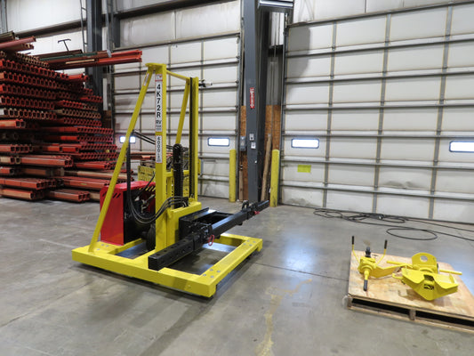 PWI 4K72R Mobile Frame Chassis Rotator RV Trailer Hydraulic 230/480V 3Ph 4000lbs