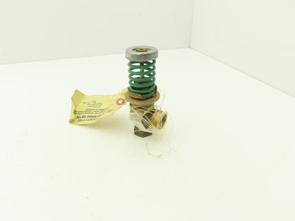 Johnson Controls V-3752-6007 1/2" Steam Union Angle Valve 3-6 PSI